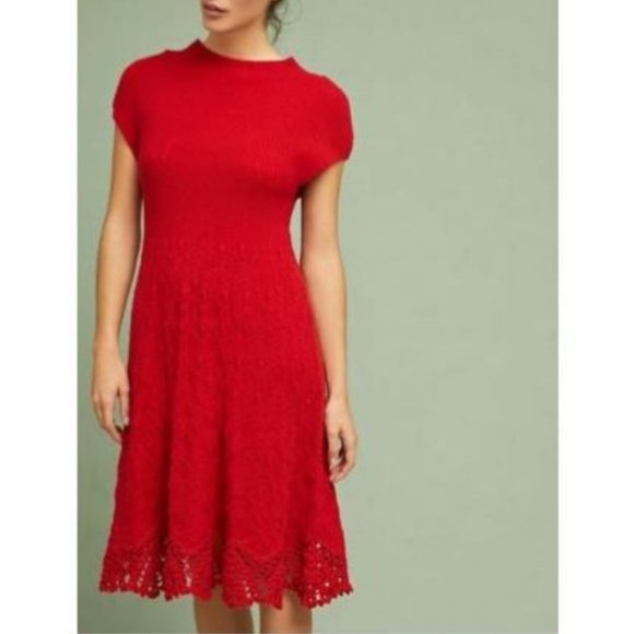 Anthropologie Dresses & Skirts - ❤️Anthropologie Feather & Bone Oda Wool Sweater Dress